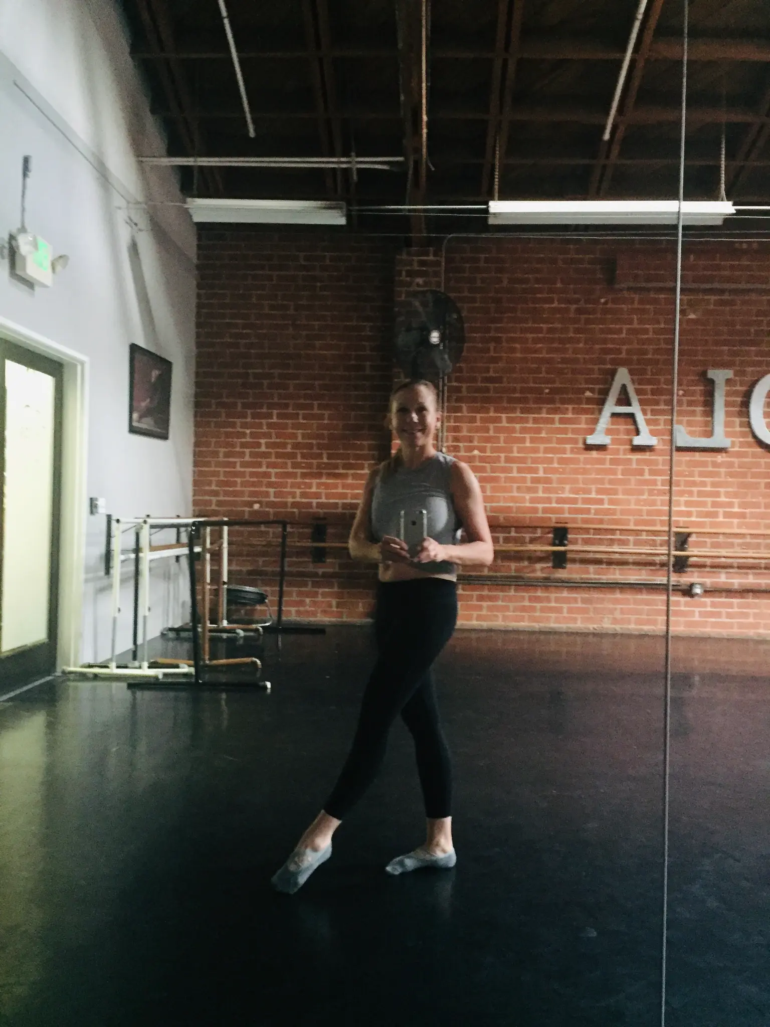 Kristen at ballet class โ doing things she wouldn't have done while drinking